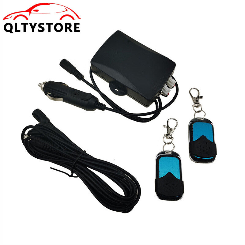 Electric exhaust valve remote control switch control box kit wiring accessories Q