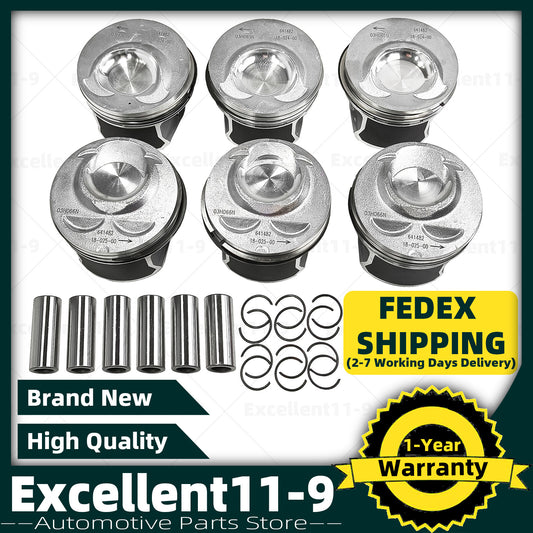 Engine piston assemblies 03H107066N and 03H107065N are suitable for EOS for Passat and for Audi Q7 3.6L engines. n
