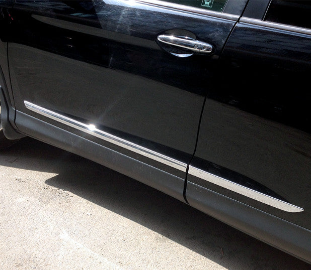 ABS CHROME BODY SIDE MOULDING TRIM 4pcs for Honda CR-V CRV 2012-2016 v