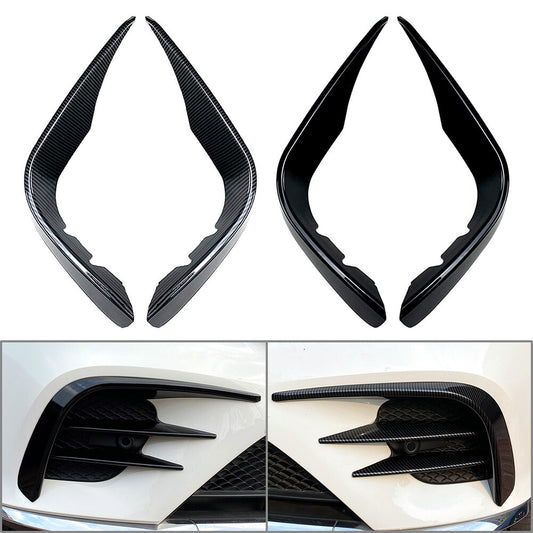 Front Bumper Fog Light Lamp Cover Trim Fit for Mercedes-Benz GLC Class C253 2016-19