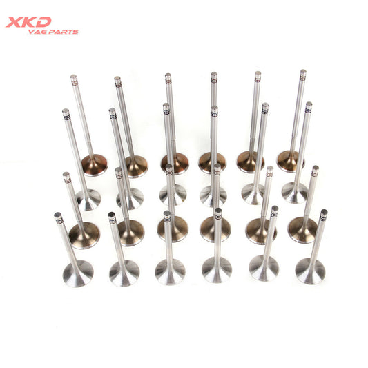 3.2L Intake Exhaust Valves Fit for VW EOS for Passat for Audi A3 for A8 BLV CBRA CDV