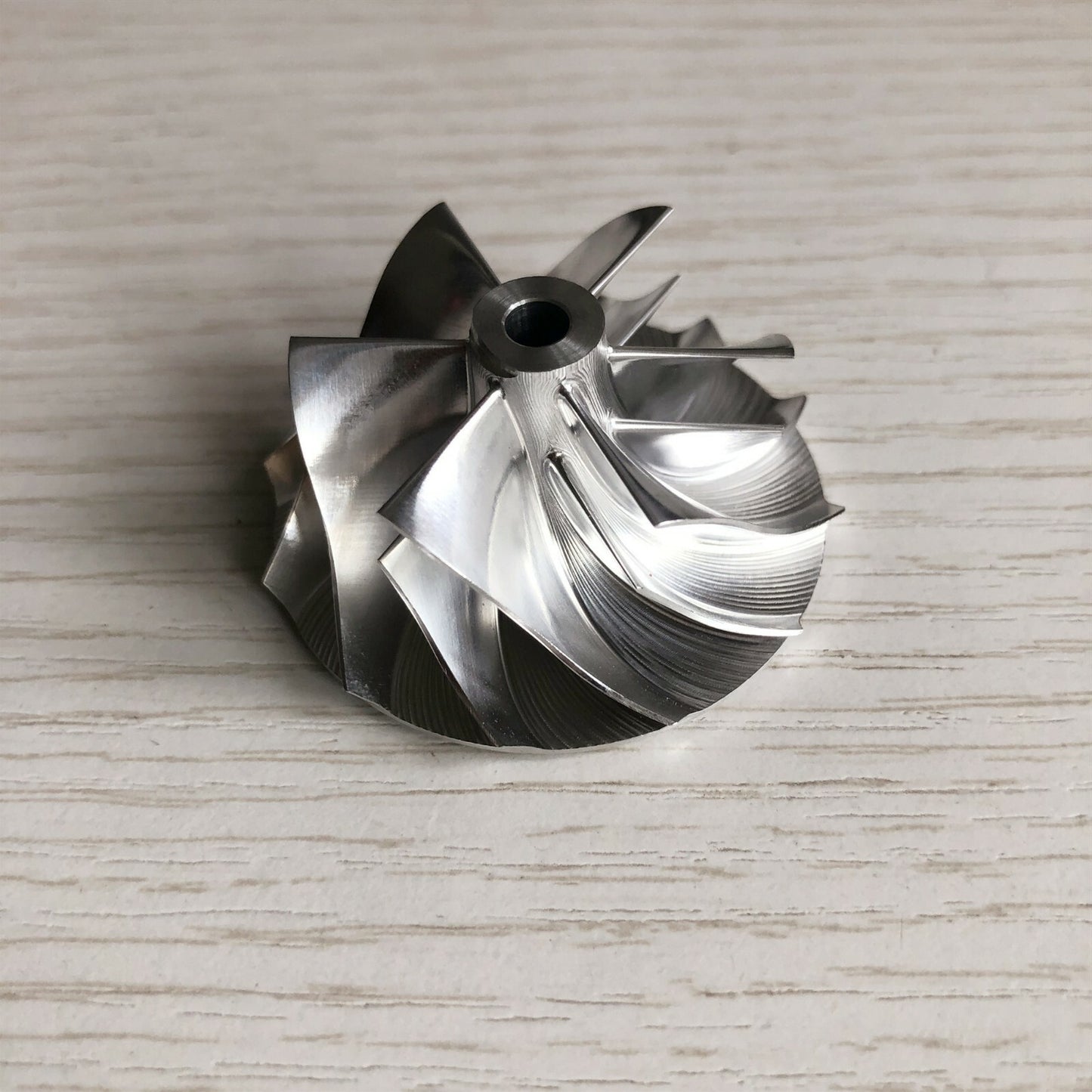 RHF3 34.98/44.00 mm 6+6 blade high-performance turbine blank compressor wheel