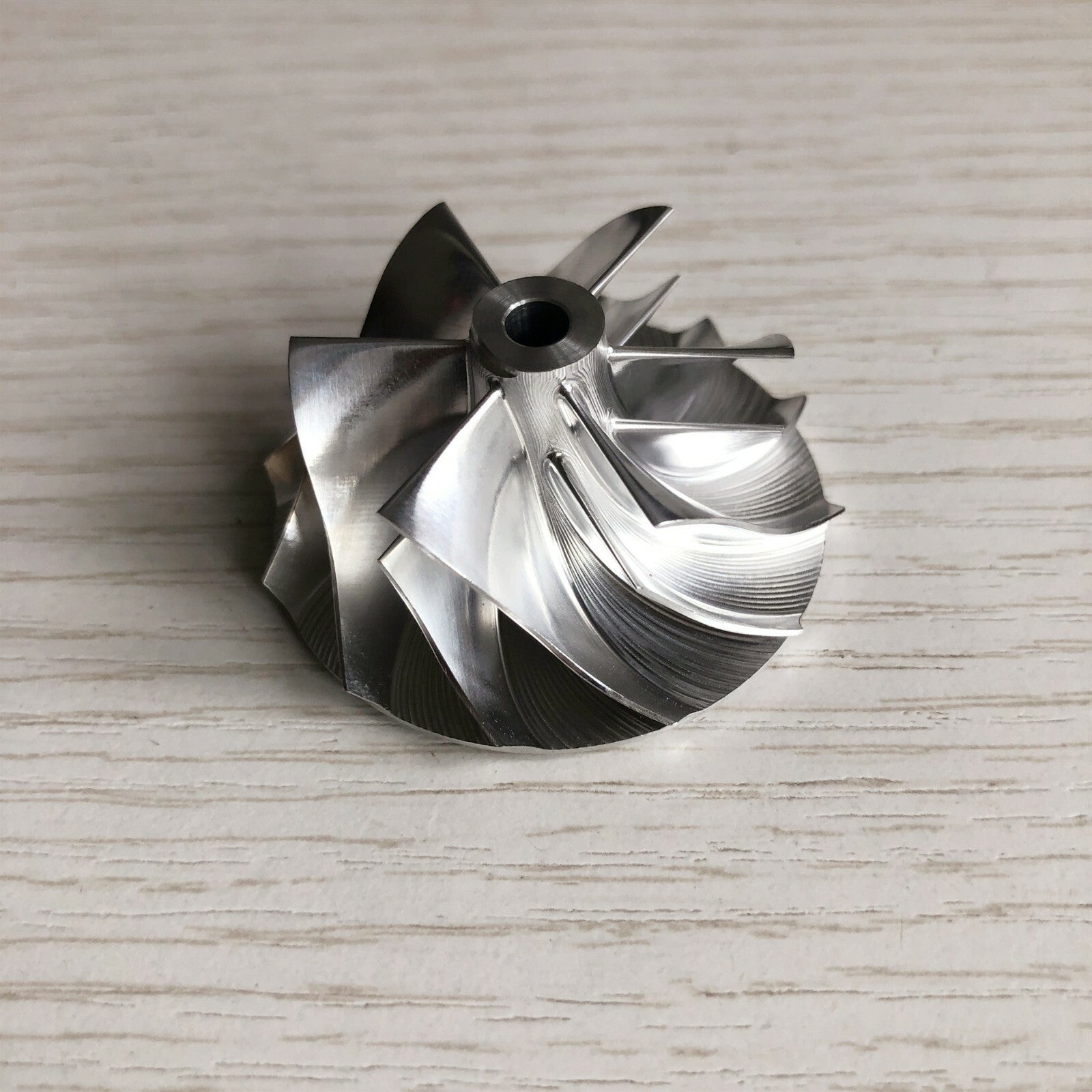 RHF3 34.98/44.00 mm 6+6 blade high-performance turbine blank compressor wheel