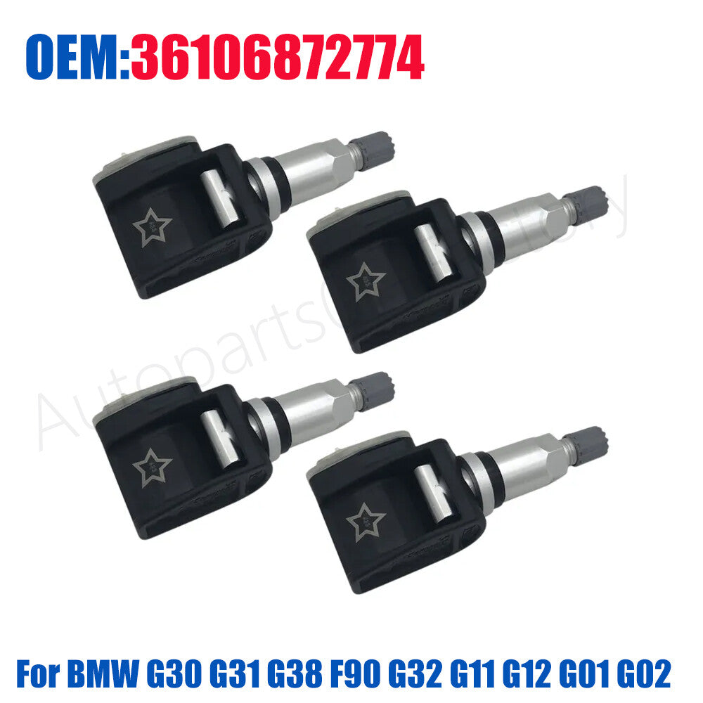 Set of 4PCS TPMS for BMW G30 G31 G38 G32 G11 G12 G01 G02 G05 G06 G07 F90 F91