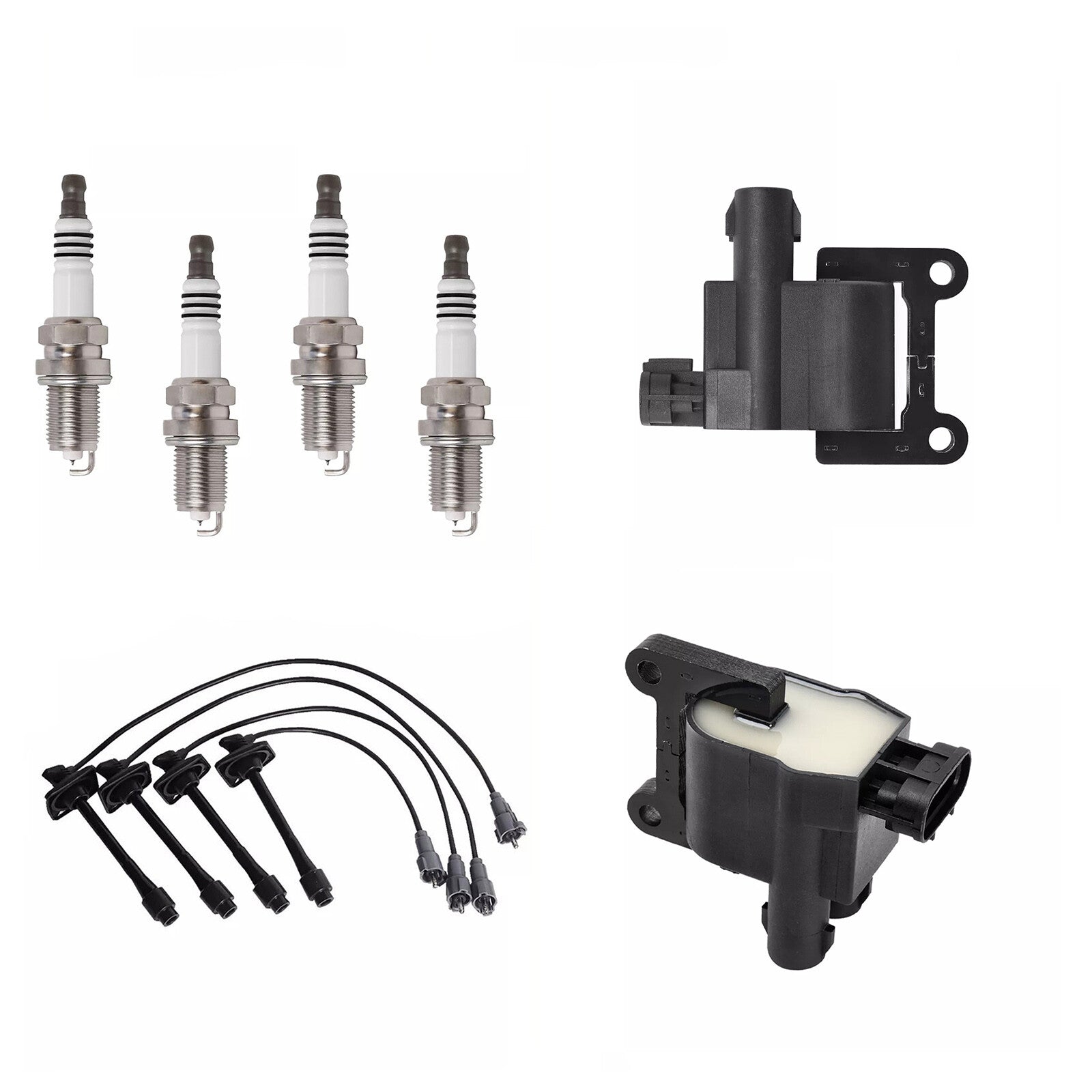 Ignition Coil Kit W/CoilsWireSpark Plugs for Toyota for Camry 1997-2001 UF180