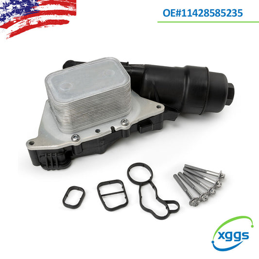 11428585235 for BMW i8 X1 14-20 X2 16-20 for Mini Oil Cooler Filter Housing Assembly Q