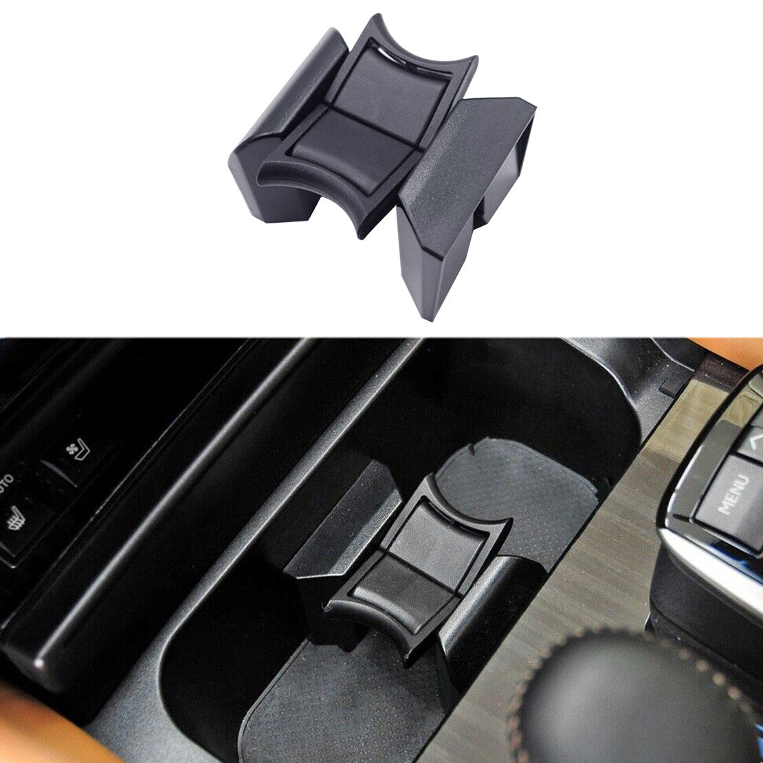 Center Console Cup Holder Insert Divider Fit for for Lexus GS 2013-2020 GS350 GS300 v
