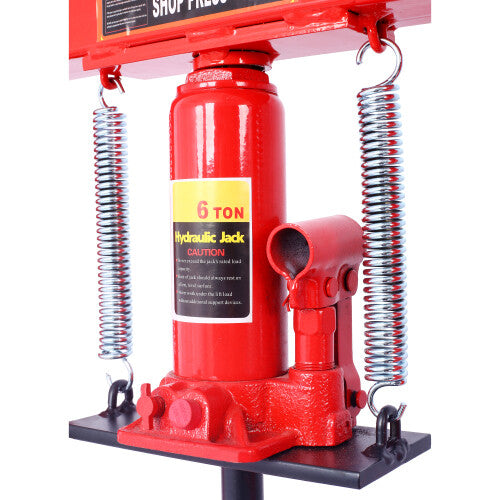 Top hydraulic 6-ton H-frame garage floor adjustable workshop pressure plate jack support