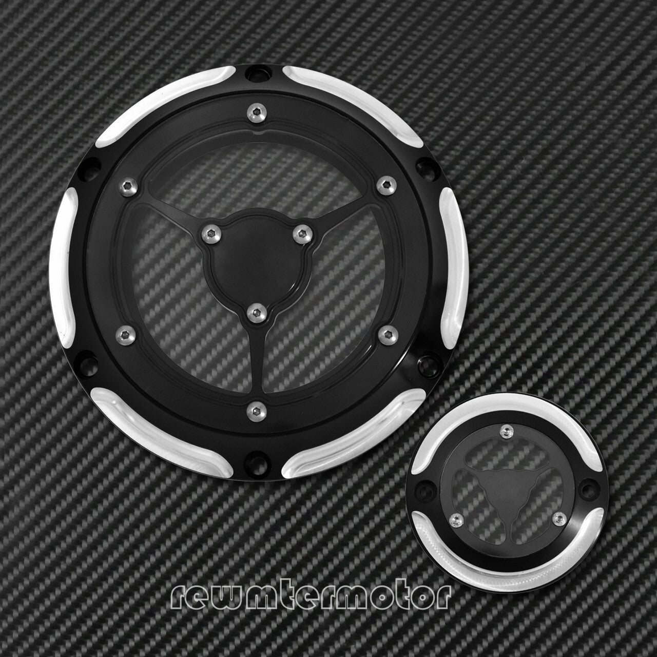 Chrome 6 Holes Derby Cover Timing Timer Covers Fit for Harley Sportster 04-2017 Q