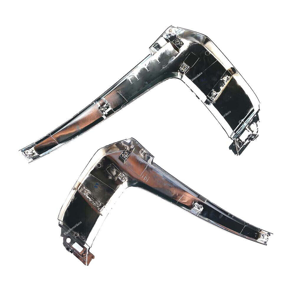 2X for Mitsubishi for Outlander LHRH Front Bumper Grille Grill-Side Molding Trim