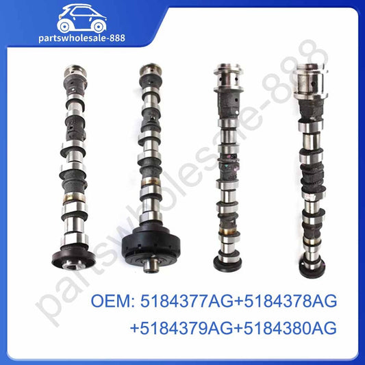 4 PCS ENGINE CAMSHAFT Z Fit For 11-18 for JEEP for DODGE for CHRYSLER for RAM 3.6L Set