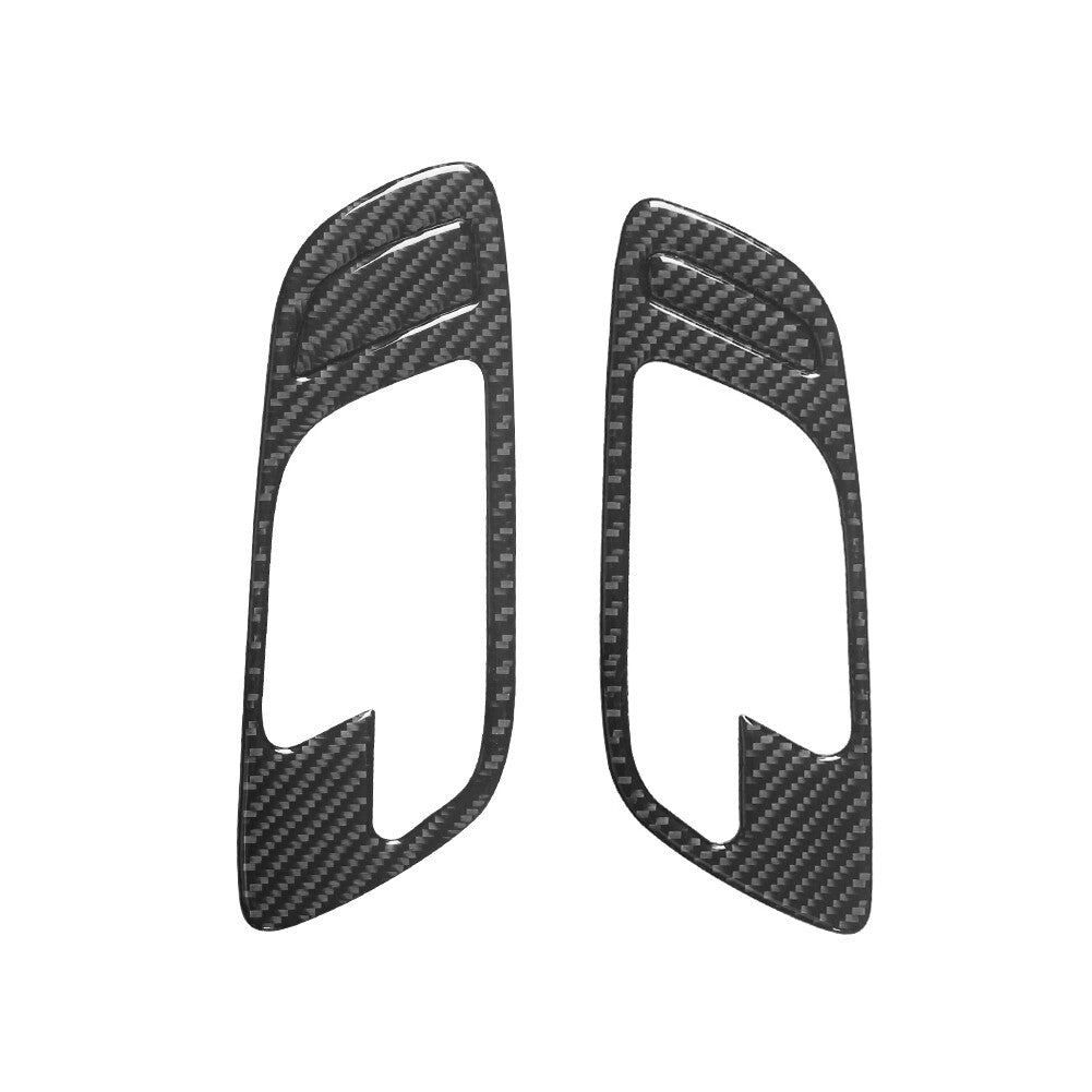 Carbon Fiber Interior Cigarette Lighter Cover Trim For FX4 04-08 Red v