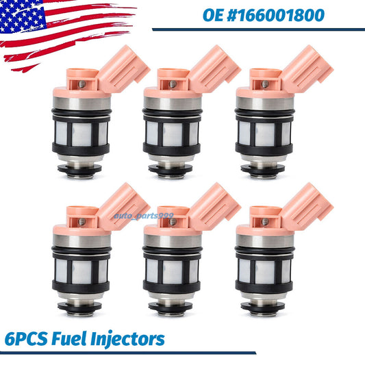 The all-new 6x fuel injectors are compatible with 1996-2004 Frontier Pathfinder Xterra 3.3L models. n
