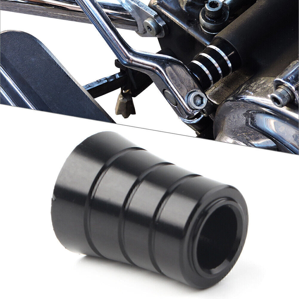 Heel Shifter Eliminators Black Smooth for Harley Touring Road King Road Glide