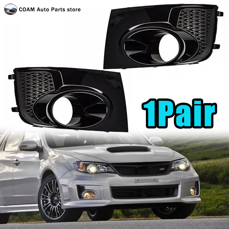 1. Dual fog light cover fog light bezel frame for Subaru Impreza WRX STi 2011-2014 Q