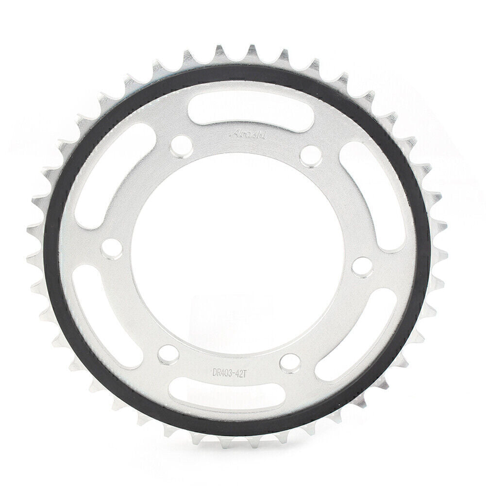 Steel Rear 42T Motor Engine Chain Drive Sprocket Kit Fit for Kawasaki Z2502015-2016 Q