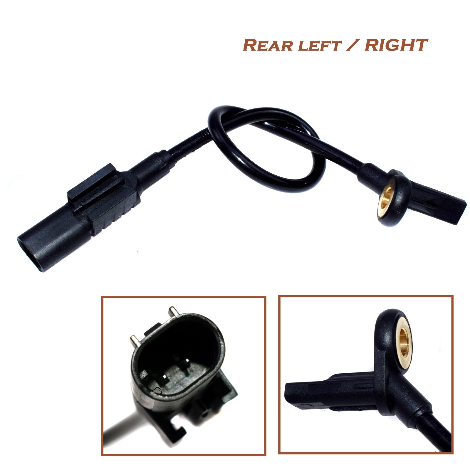 Left Rear ABS Wheel Speed Sensor 1645400717 for Mercedes ML320/ML350 - Brand New n