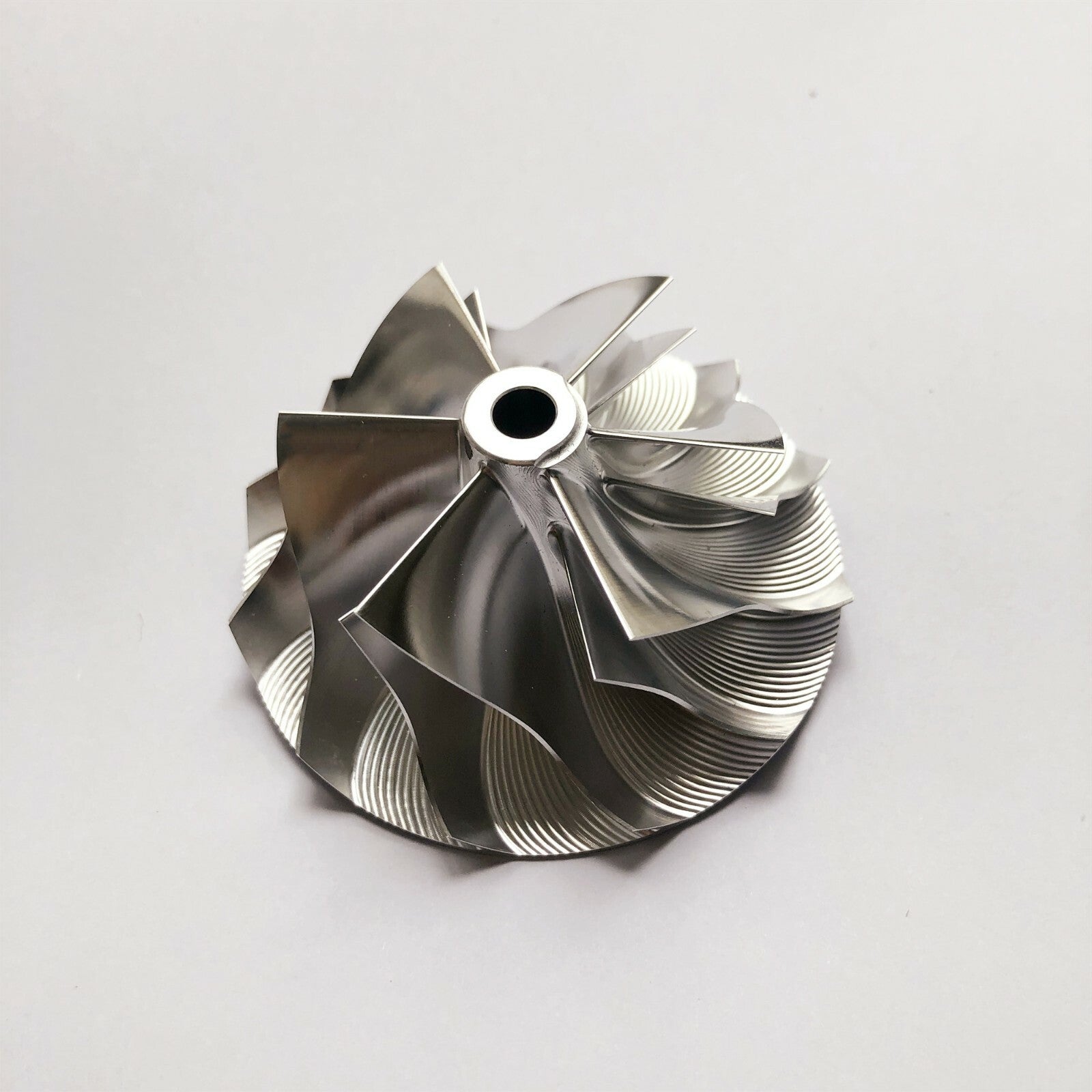TD05 52.75/72.00 mm 6+6 Blade Turbocharger Aluminum 2618/Bill Compressor Wheel