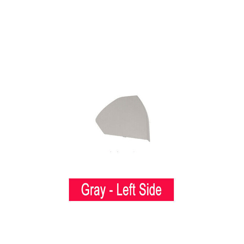 Two grey ABS car front door cover replacement parts for E-Class 2003-2008. n