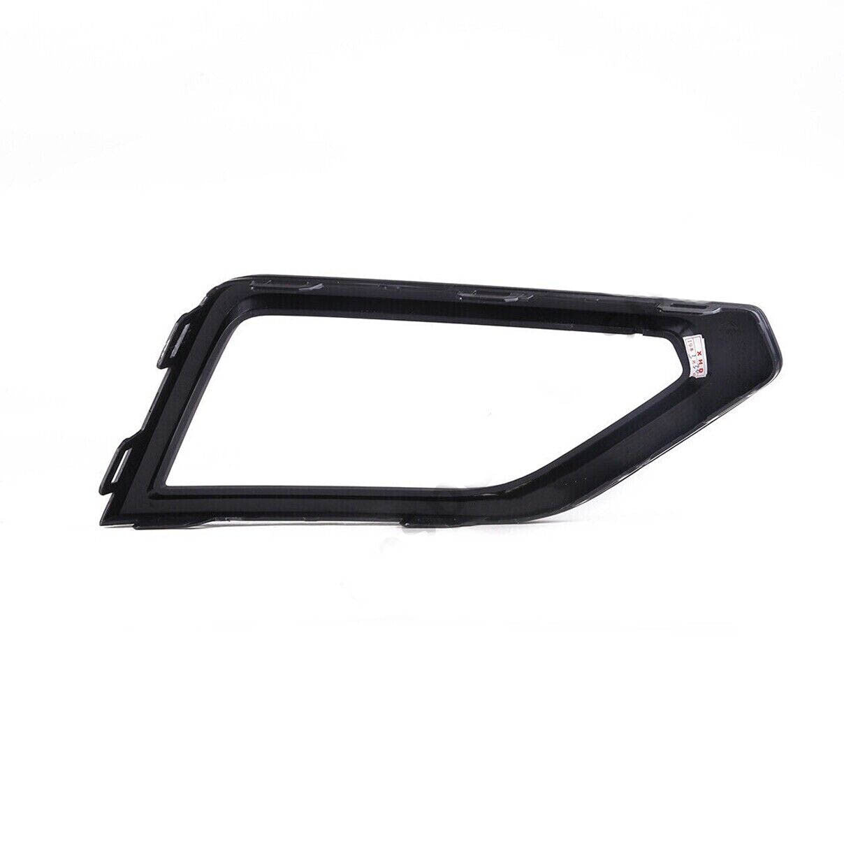 Black front left bumper grille fog lights for VW Atlas 18-19