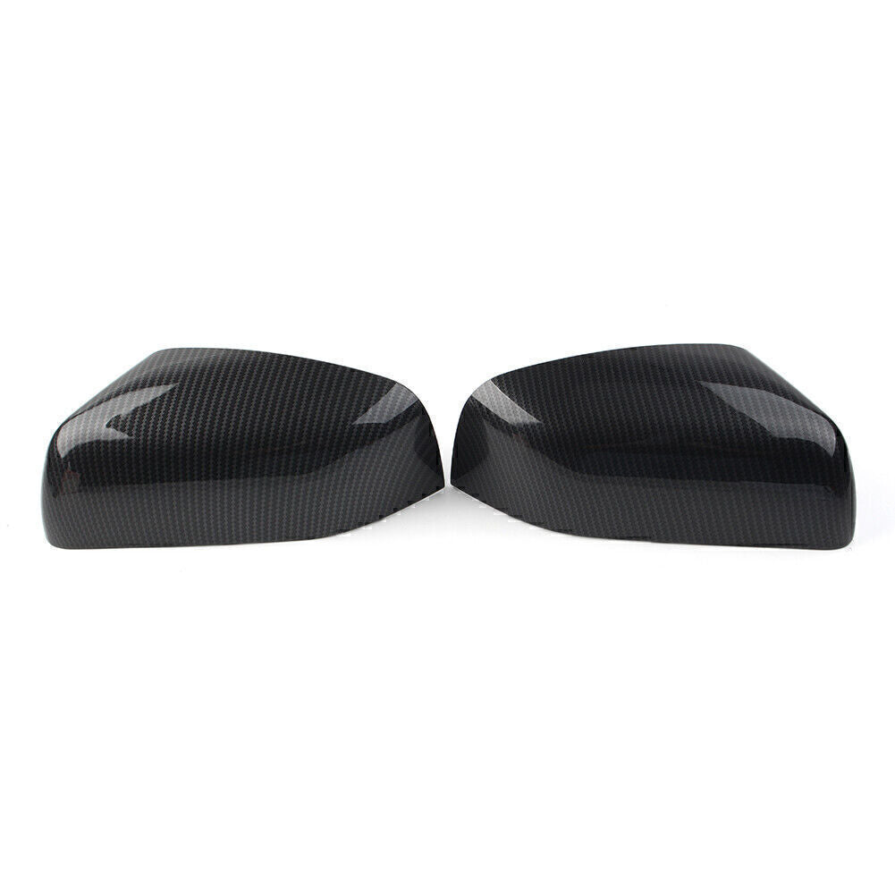 Pair Mirror Cover Cap for Land Rover LR2 LR4 for Range Rover Sport Freelander 2 Q