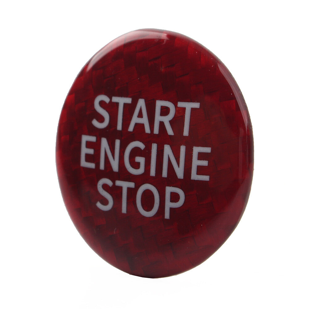 Engine Start Stop Button Cover for BMW G20 G14 G15 G29 G05 G06 G07 2019-21 Red