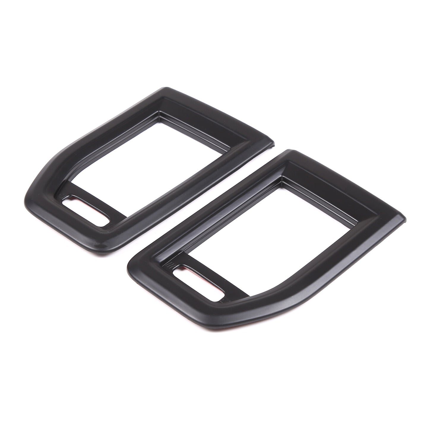 Matte black interior side vent socket trim frame for Titan 2016 - 2023 n