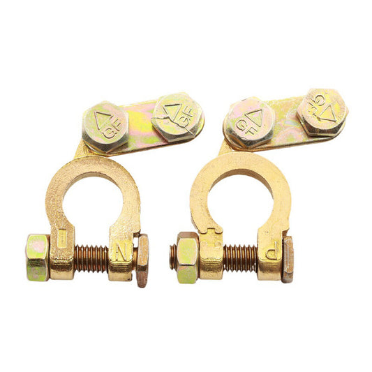 Battery terminal automotive battery cable terminal clamp connector negative positive - n