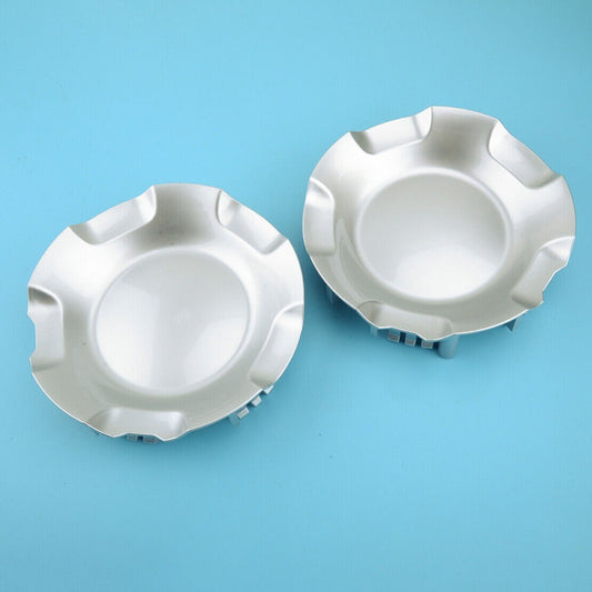 2x WHEEL HUB CENTER CAPS for Chevy Silverado 1500 Suburban Tahoe 07-2013 Silver n