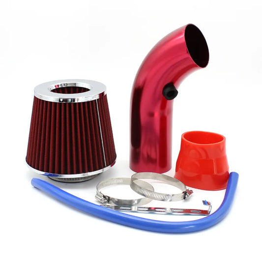 3-inch Automotive Cold Air Filter Intake System Turbine Sensor Tube Kit Accessories Q