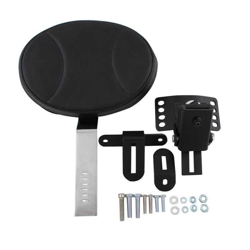 Black Driver Rider Backrest for Harley Road King Electra Road Street Glide 97-24 Q