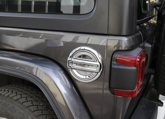 for Jeep for Wrangler JL 2018-2022 Gas Cap Cover Fuel Filler Door Decorative Trim Q