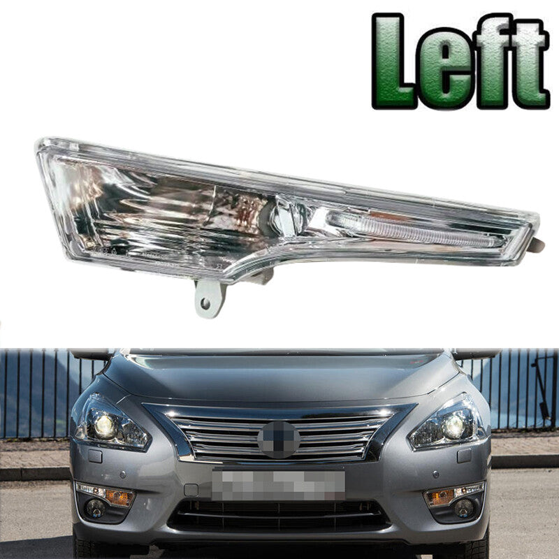 Left For TEANA 2013-2015 Front bumper Fog lamp daytime running lamp v