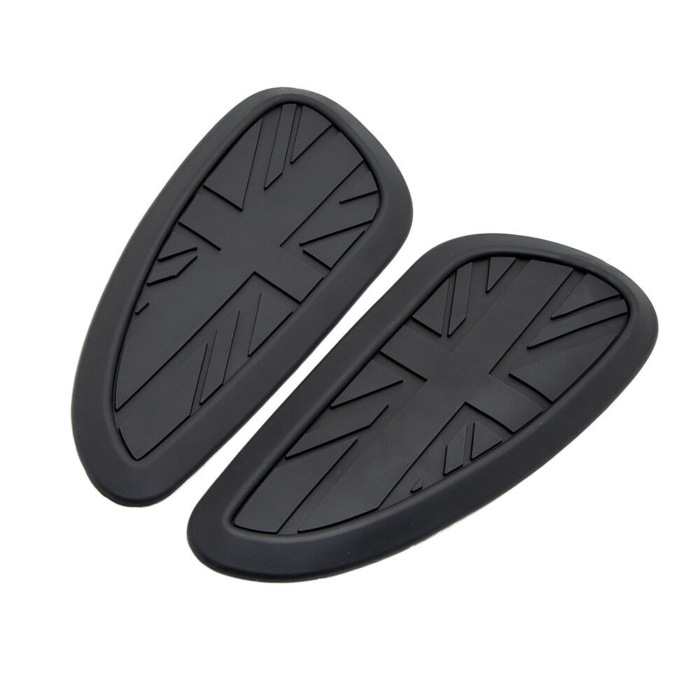 Retro Gas Fuel Tank Rubber Sticker Protector Sheath Knee Decal the Union Jack Q