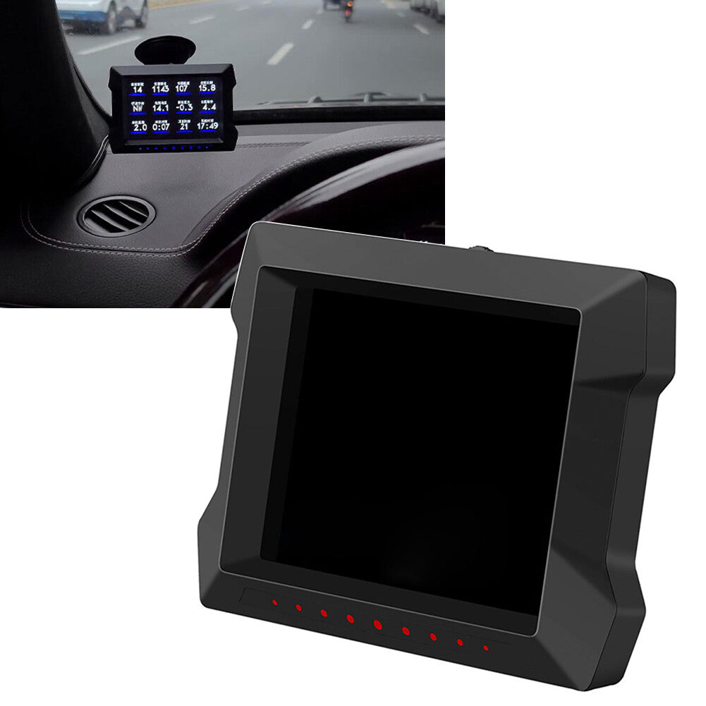P22 Car HUD Head Up Display Digital GPS for Smart Speedometer OBD2 Scanner Universal