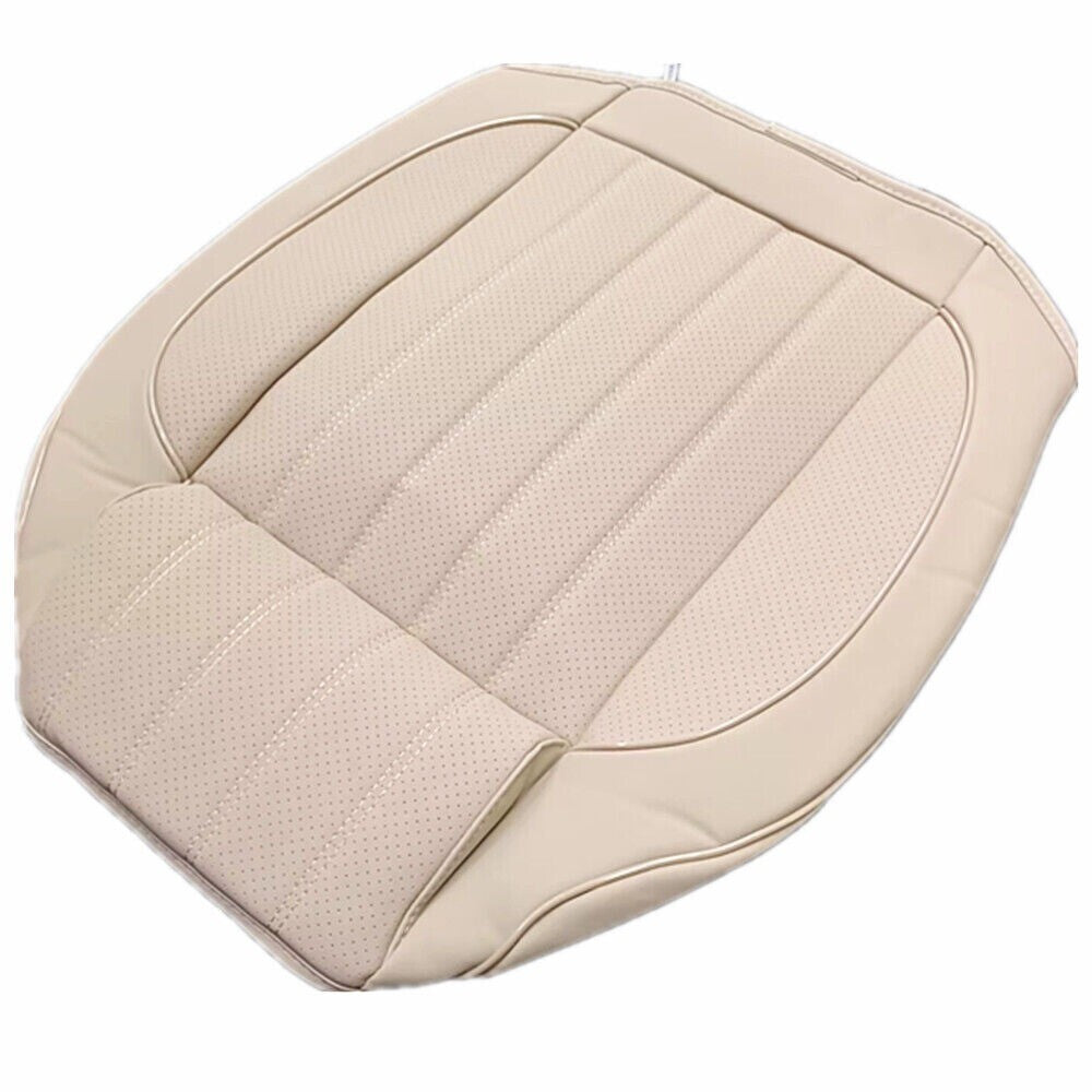 Full-Surround Front Car for Seat Cover Breathable Faux Leather Mat Chair Cushion n