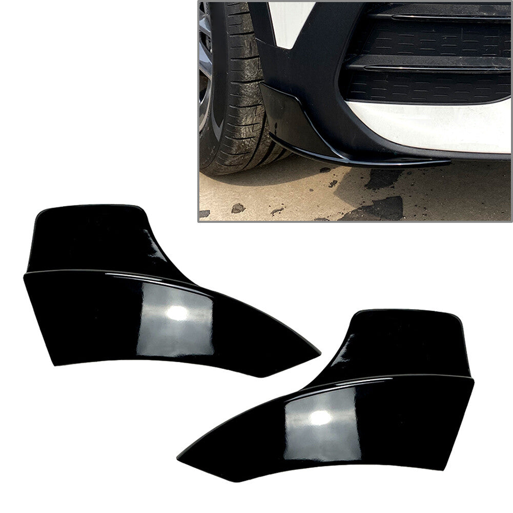 Front Bumper Lip Splitter for Mercedes-Benz GLB-Class X247 2020-22 Glossy Black