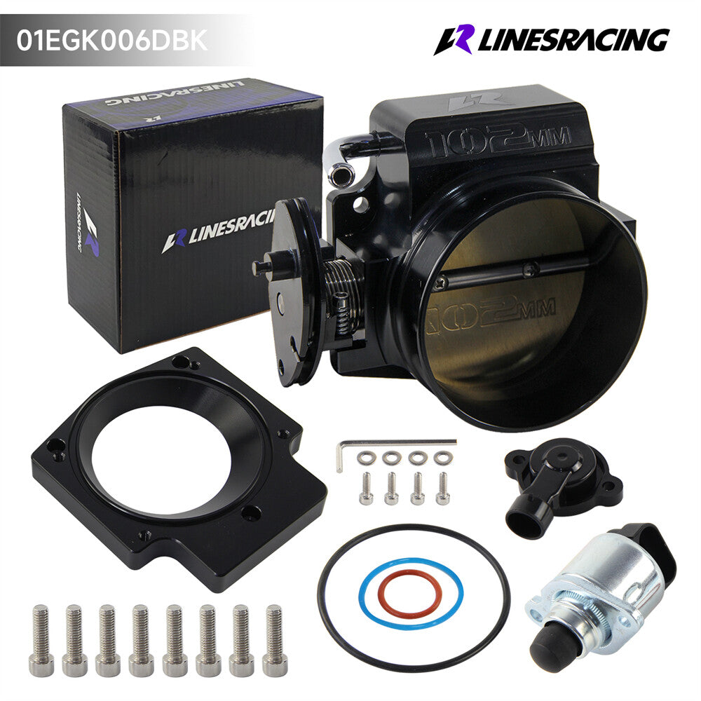 102MM Throttle Body+TPS IAC+Adapter for Chevy GM LS1 LS2 LS3 LS6 LS7 SX LS LSX