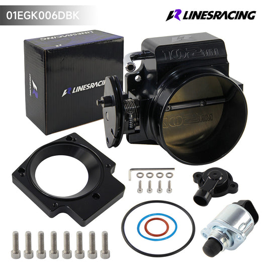 102MM Throttle Body+TPS IAC+Adapter for Chevy GM LS1 LS2 LS3 LS6 LS7 SX LS LSX