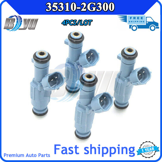 35310-2g300 4pcs fuel injectors with 11-13 for Hyundai Sonata, for Kia Optima Forte 2.4L v