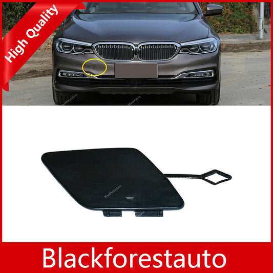 Fits for BMW 5 Ser 520i 530e 530i 540i 18-20 luxury Bumper Towing Hook Eye Cover Cap Q