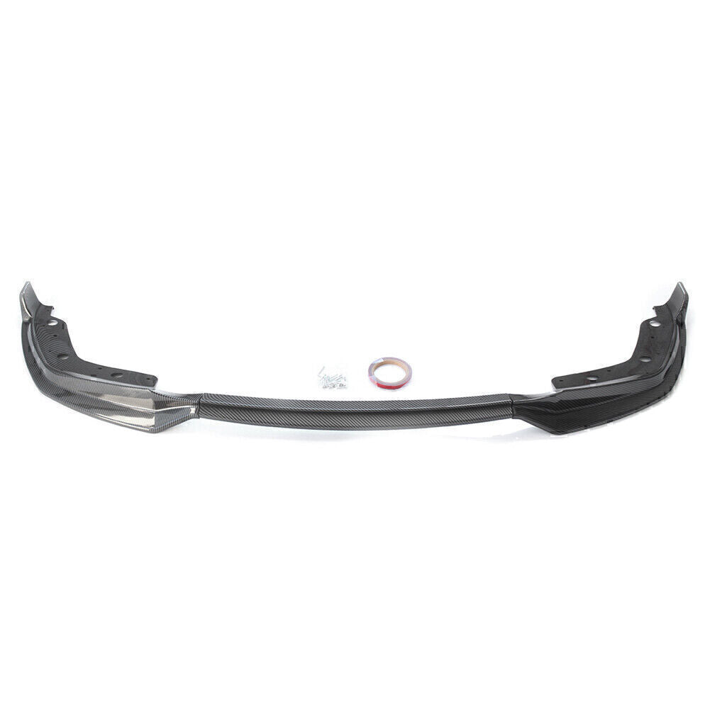 Carbon Fiber Front Bumper Lip Chin Spoiler Splitter for BMW G20 G28 2019-2020