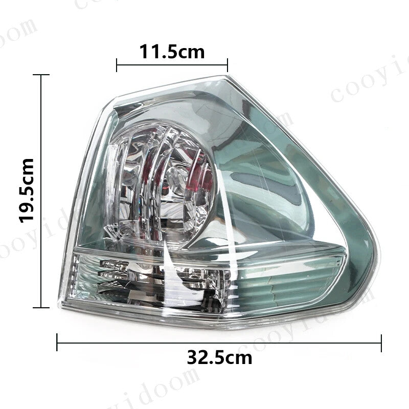 1 Set Tail Light Rear Brake Lamp 81580-0E010 for Lexus RX350 RX330 2004-2009