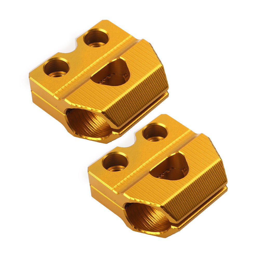 for Suzuki RM85 RM125 RMX450Z DRZ400SM RM250 Yellow Brake Line Hose Clamp Holder