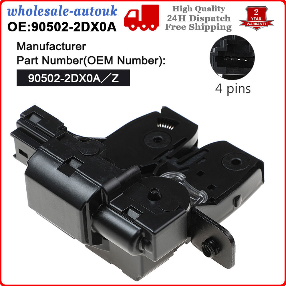 for Nissan Micra K12 2003-2010 Tailgate Boot Lid Catch Latch Lock 905022DX0A Q