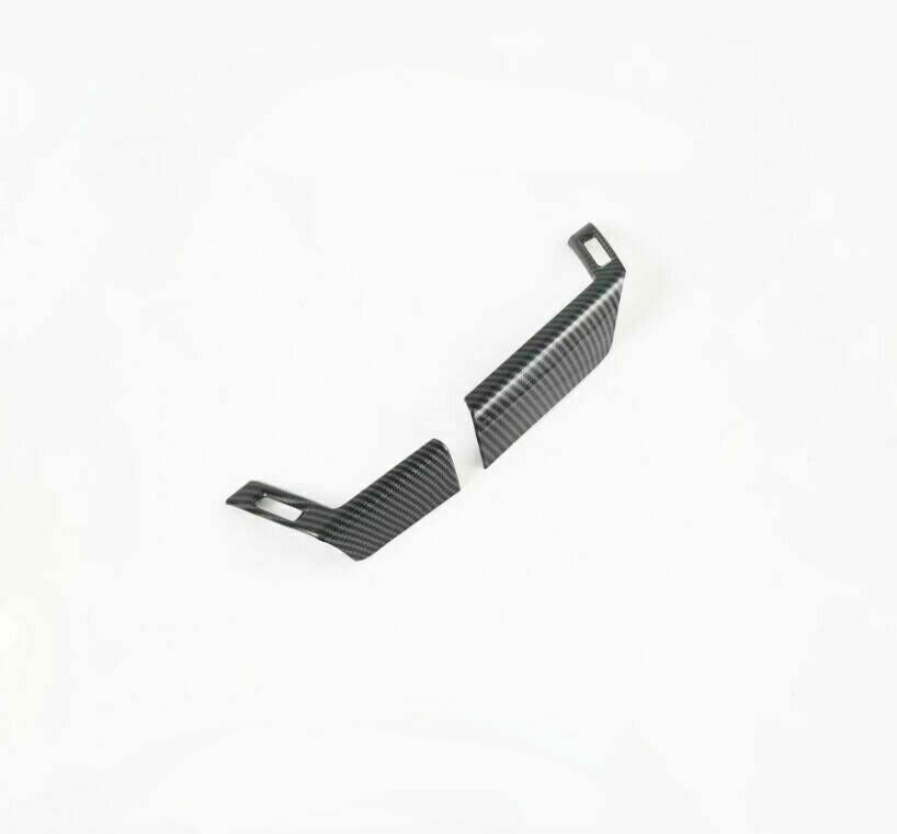 for Jetta Mk7 2019-2022 Steel Silver Console L&R Air Outlet Vent Trim v