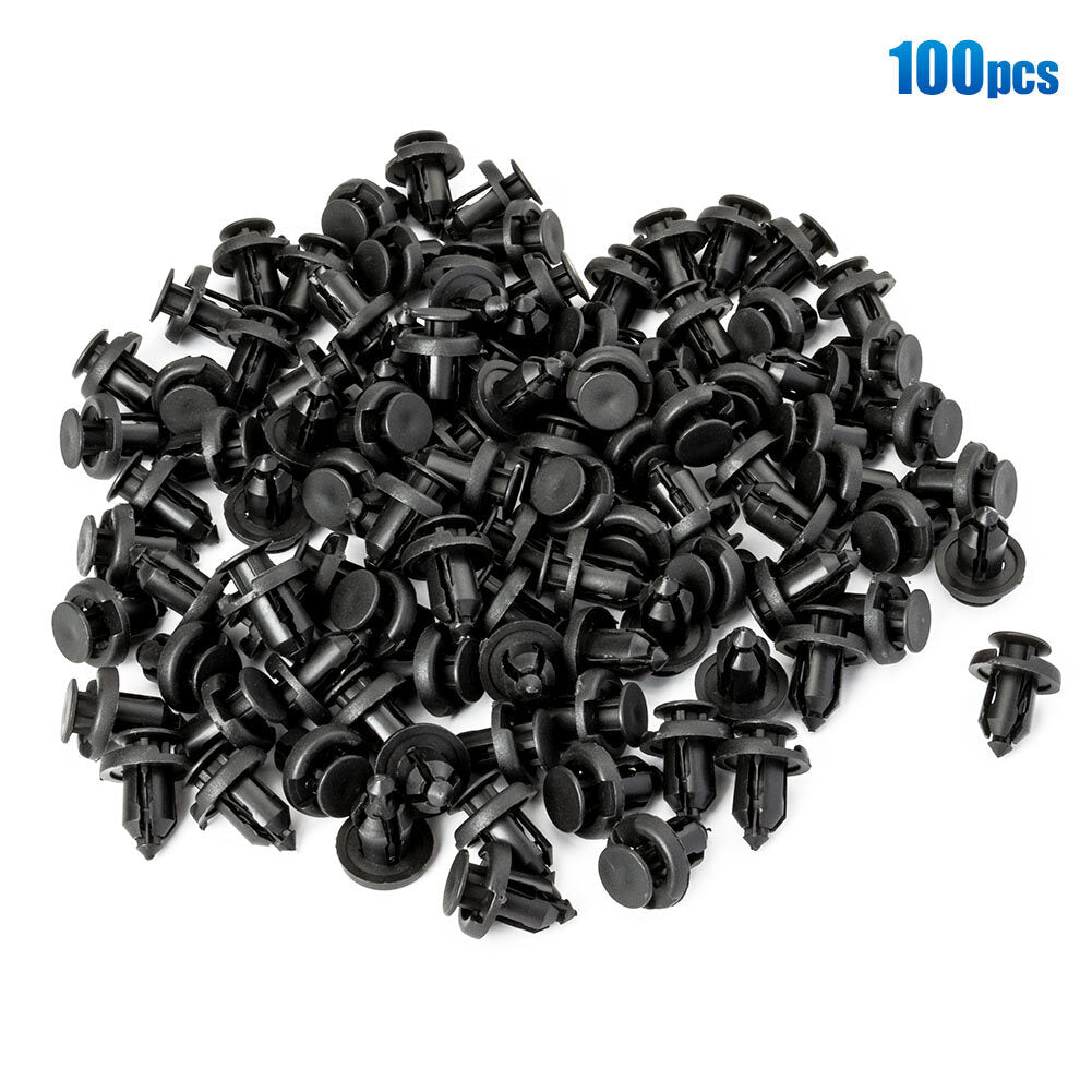 100-piece set of front bumper fender molding grille clips suitable for Honda 91503SZ3003- n