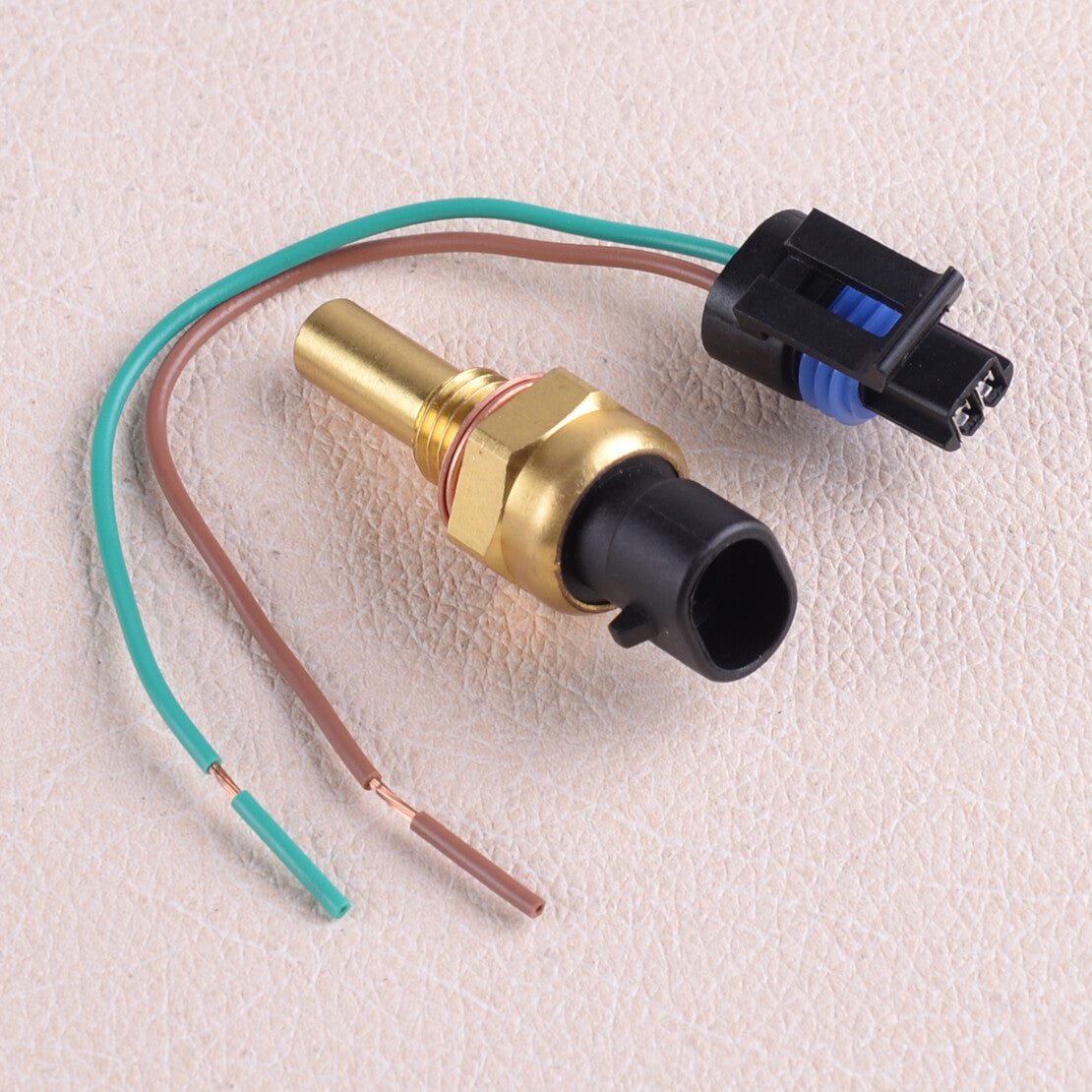 Coolant Temperature Sensor with Connector Fit for Buick for Cadillac for Chevrolet for GMC Q