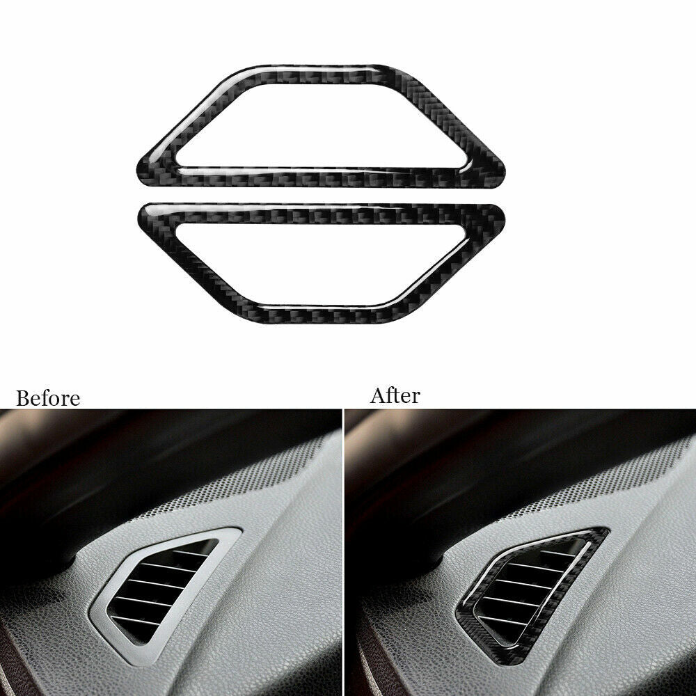 Carbon fiber car dashboard air vent socket trim for Toyota 86 2013 - 20