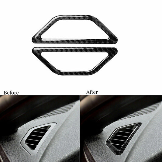 Carbon fiber car dashboard air vent socket trim for Toyota 86 2013 - 20